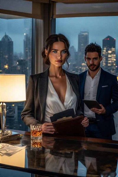 Seduction Contract - CEO Valerie Noir: AI Chat With Character AI Free
